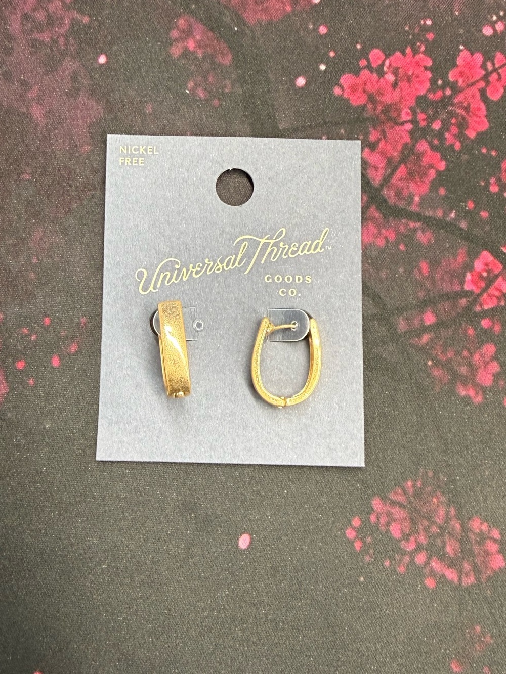 Universal Thread Gold Mini Huggie Earrings